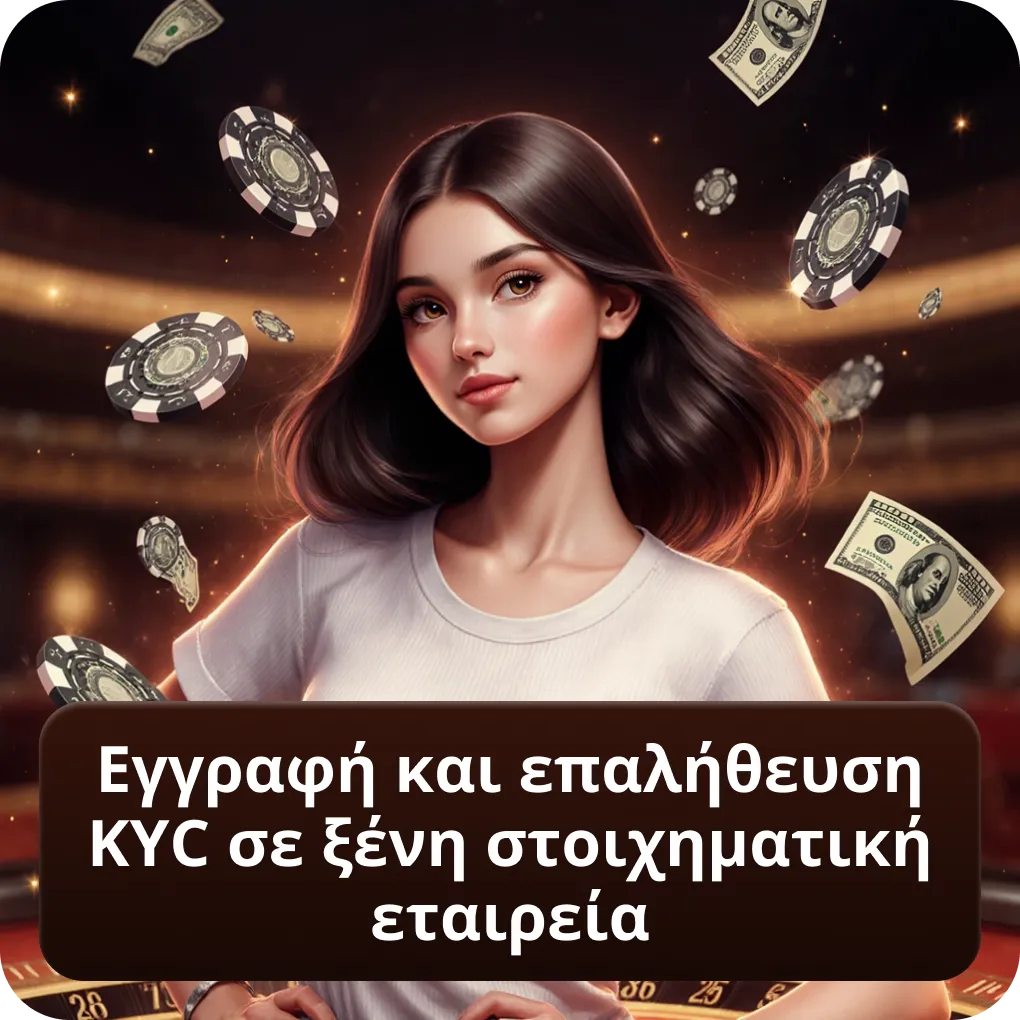 Εγγραφή και επαλήθευση KYC σε ξένη στοιχηματική εταιρεία
